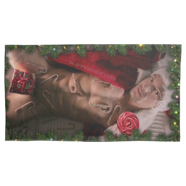 SlipperyJoe männliche Brustkorb Sechserpack Bauchs Kissenbezug (Vorderseite)