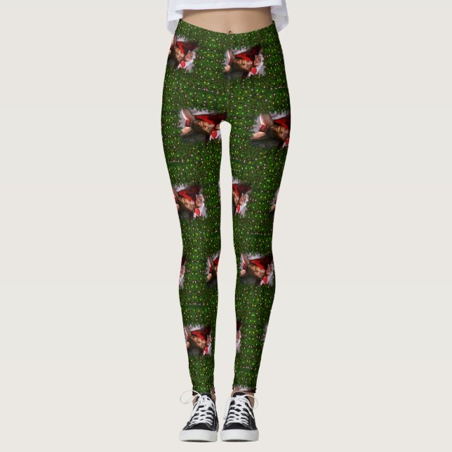 SlipperyJoe männliche Brustkorb Sechserpack Bauchs Leggings (Vorderseite)