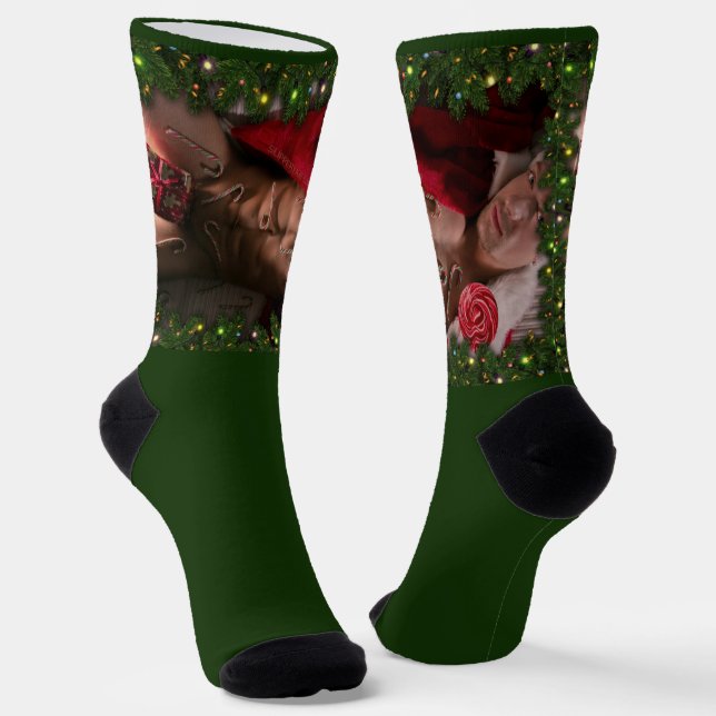 SlipperyJoe männliche Brustkorb Sechserpack Bauchs Socken (Gewinkelt)