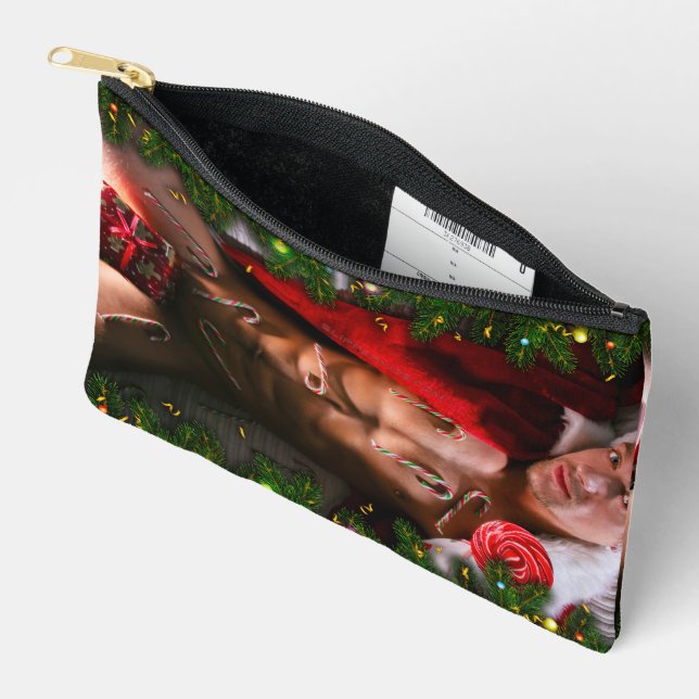 SlipperyJoe männliche Brustkorb Sechserpack Bauchs Zubehörtasche (Offen)