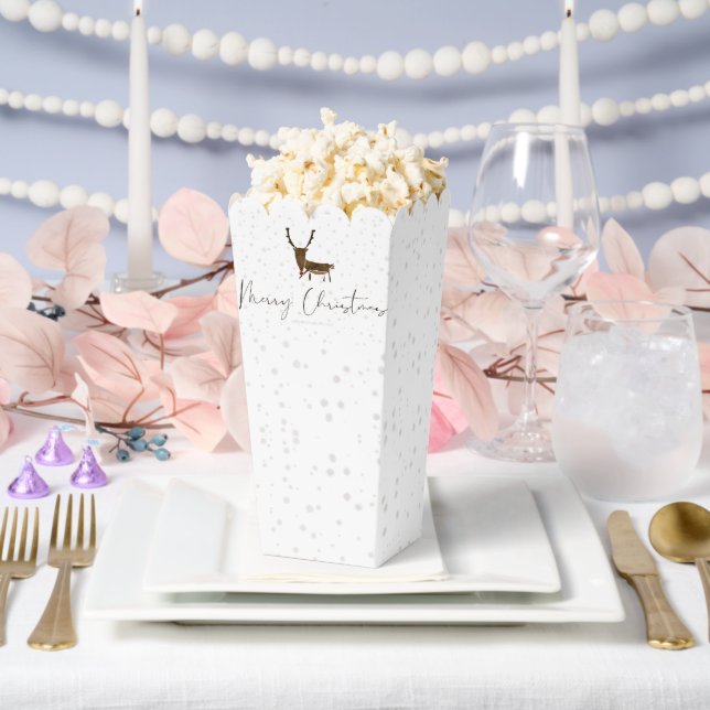 SlipperyJoe Merry Weihnachtsrentiere rote Nase ant Geschenkschachtel (Hochzeit)