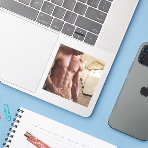 SlipperyJoe-Muschelmuskulatur-Armbanduhr Aufkleber