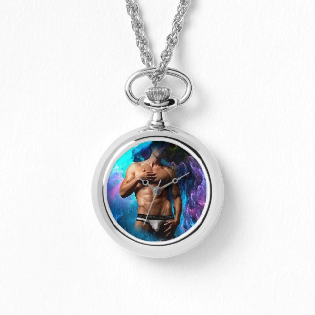 SlipperyJoe Muskel-Unterhosen-Wulst lebhaft h Armbanduhr (Vorderseite)