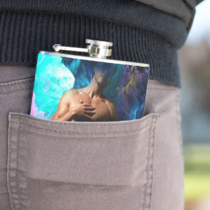 SlipperyJoe Muskel-Unterhosen-Wulst lebhaft h Flachmann