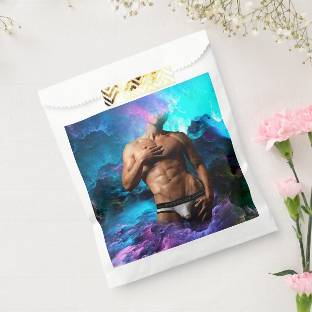 SlipperyJoe Muskel-Unterhosen-Wulst lebhaft h Geschenktütchen (Versiegelt)