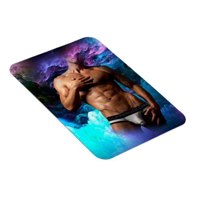 SlipperyJoe Muskel-Unterhosen-Wulst lebhaft h Magnet (Rechte Seite)