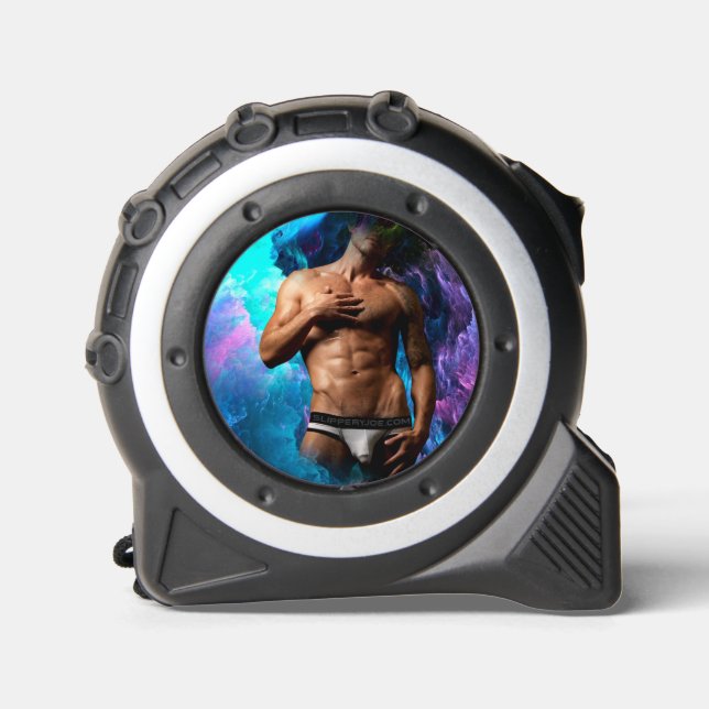 SlipperyJoe Muskel-Unterhosen-Wulst lebhaft h Maßband (Vorderseite)