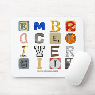 SlipperyJoe umarmen Diversity-Metapher LGBTQIA glo Mousepad