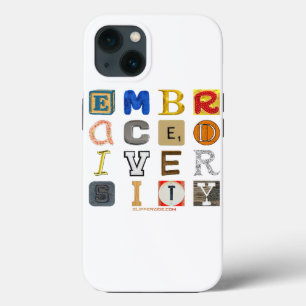 SlipperyJoe umarmt Vielfalt Metapher LGBTQIA glo Case-Mate iPhone Hülle
