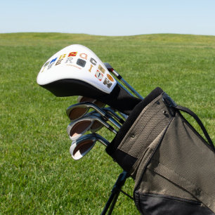 SlipperyJoe umarmt Vielfalt Metapher LGBTQIA glo Golf Headcover