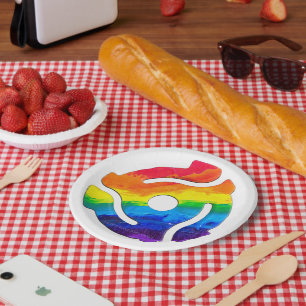 SlipperyJoe's 45-RPM-Plattenadapterschaltung Pappteller