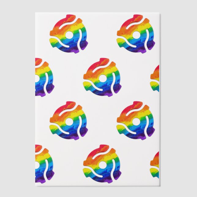 SlipperyJoe's 45-RPM-Plattenadaptervibran (Vorderseite)