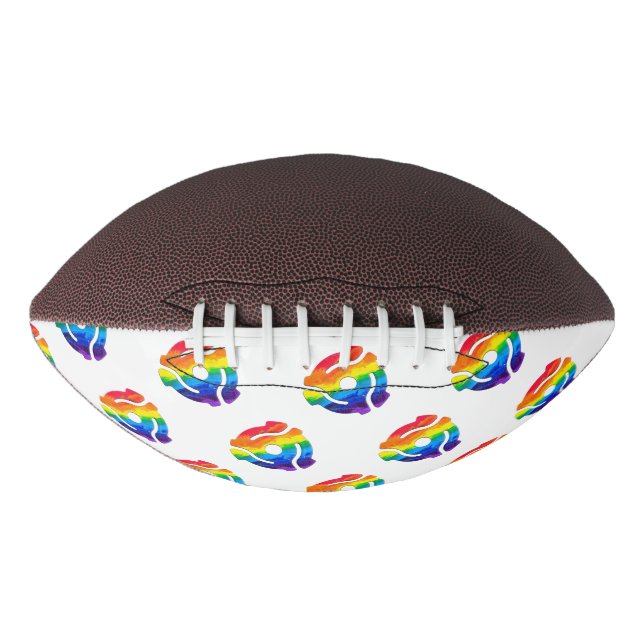 SlipperyJoe's 45-RPM-Plattenadaptervibran Football (Vorderseite)