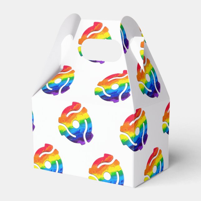 SlipperyJoe's 45-RPM-Plattenadaptervibran Geschenkschachtel (Vorderseite)