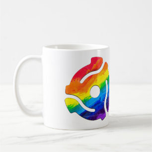 SlipperyJoe's 45-RPM-Plattenadaptervibran Kaffeetasse