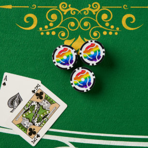 SlipperyJoe's 45-RPM-Plattenadaptervibran Pokerchips