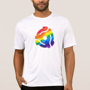 SlipperyJoe's 45-RPM-Plattenadaptervibran T-Shirt