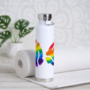 SlipperyJoe's 45-RPM-Plattenadaptervibran Trinkflasche