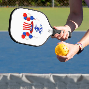 SlipperyJoe's 4. Juli Unabhängigkeitstag klassisch Pickleball Schläger