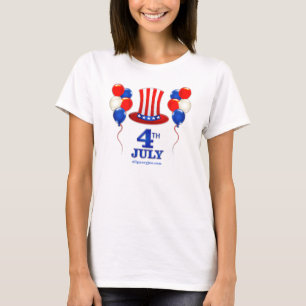 SlipperyJoe's 4. Juli Unabhängigkeitstag klassisch T-Shirt