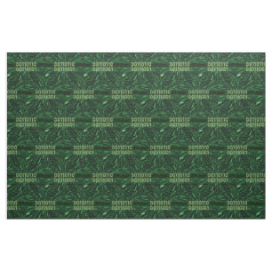 SlipperyJoe's 69 Binärkode, dynamischer grüner Com Stoff