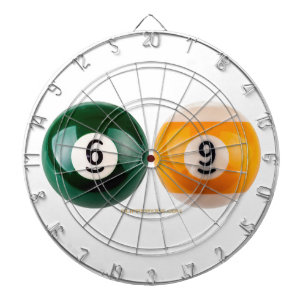 SlipperyJoe's 69 harter Billardtisch Dartscheibe