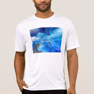 SlipperyJoe's abstraktes Cloud-Kunstwerk, farbenfr T-Shirt
