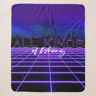 SlipperyJoe's allerlei falsche, fette 3D-Text Retr Sherpadecke