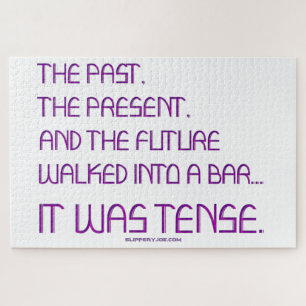 SlipperyJoe's angespanntes Wort über die Zukunft l Puzzle