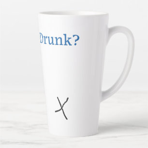 SlipperyJoe's Are You Betrunken hammered Karo Boxe Milchtasse