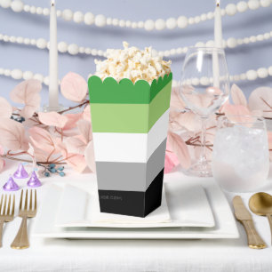 SlipperyJoe's Aromtic Pride Flag Gay Geschenke LGB Geschenkschachtel