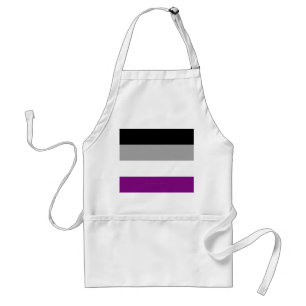 SlipperyJoe's asexuelle Flagge betont Inklusivität Schürze