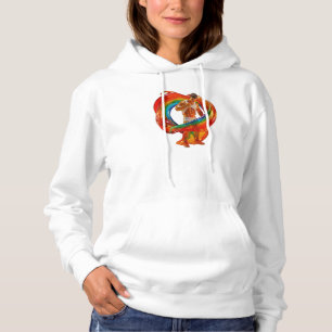 SlipperyJoe's auffallende moderne Pride-themed mas Hoodie