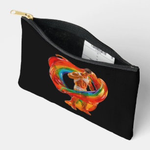 SlipperyJoe's auffallende moderne Pride-themed mas Zubehörtasche