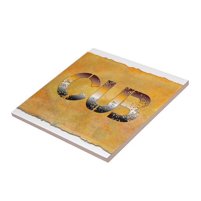 SlipperyJoe's Bärenbär Orangenbraun pro Fliese (Seite)