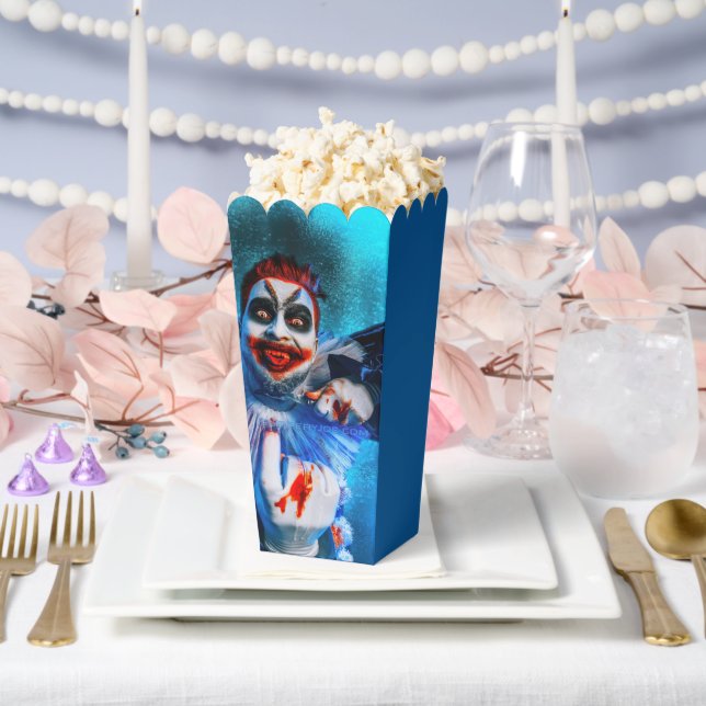 SlipperyJoe's bedrohlicher Clown Happy Halloween R Geschenkschachtel (Hochzeit)