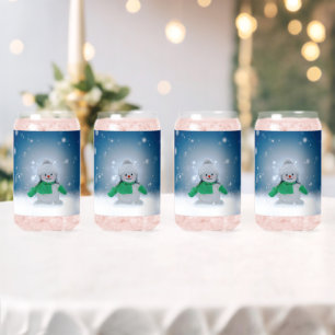 SlipperyJoe's bezaubernder Weihnachts-Schneemann-C Dosenglas