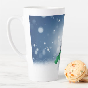SlipperyJoe's bezaubernder Weihnachts-Schneemann-C Milchtasse