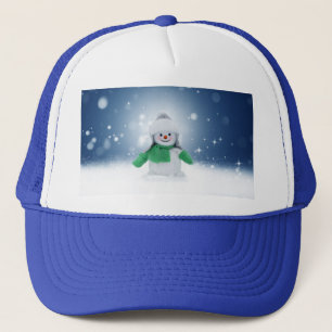 SlipperyJoe's bezaubernder Weihnachts-Schneemann-C Truckerkappe