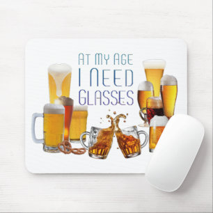 SlipperyJoe's Biergläser Pilsnergläser Steinkrüge  Mousepad