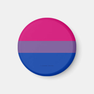 SlipperyJoe's Bisexuellen-Stolzflagge Farben magen Magnet