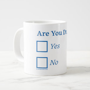 SlipperyJoe's bist du betrunken humorvoll leicht s Jumbo-Tasse