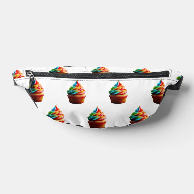 SlipperyJoe's blendender Regenbogenkuchen wirbelt  Bauchtasche (Ablage )