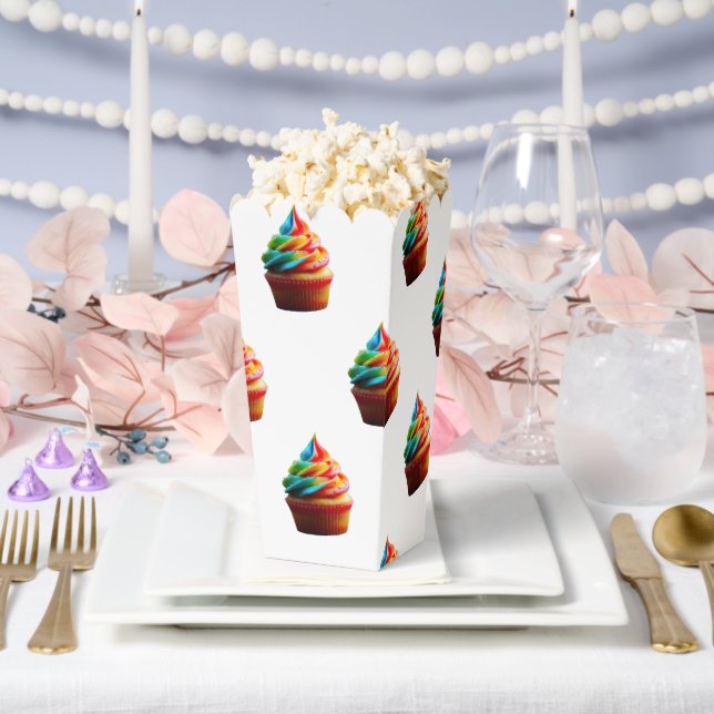 SlipperyJoe's blendender Regenbogenkuchen wirbelt  Geschenkschachtel (Hochzeit)