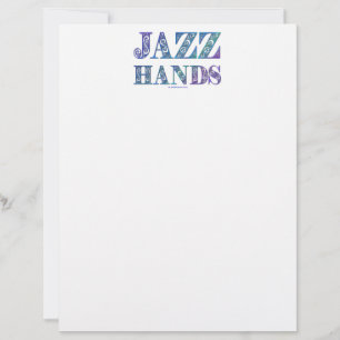 SlipperyJoe's Broadway-Musical Jazz Hands queere C Briefbogen