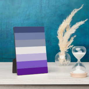 SlipperyJoe's Butch Lesbian Pride Flag repräsentie Fotoplatte