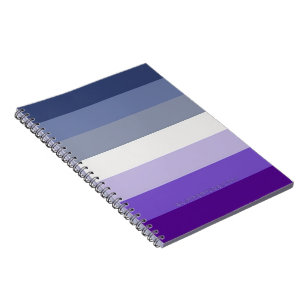 SlipperyJoe's Butch Lesbian Pride Flag repräsentie Notizblock