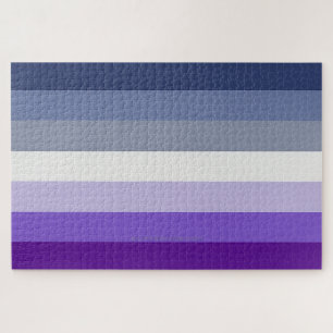 SlipperyJoe's Butch Lesbian Pride Flag repräsentie Puzzle