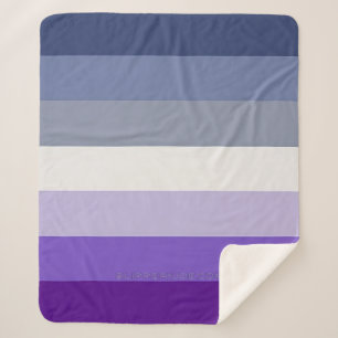 SlipperyJoe's Butch Lesbian Pride Flag repräsentie Sherpadecke