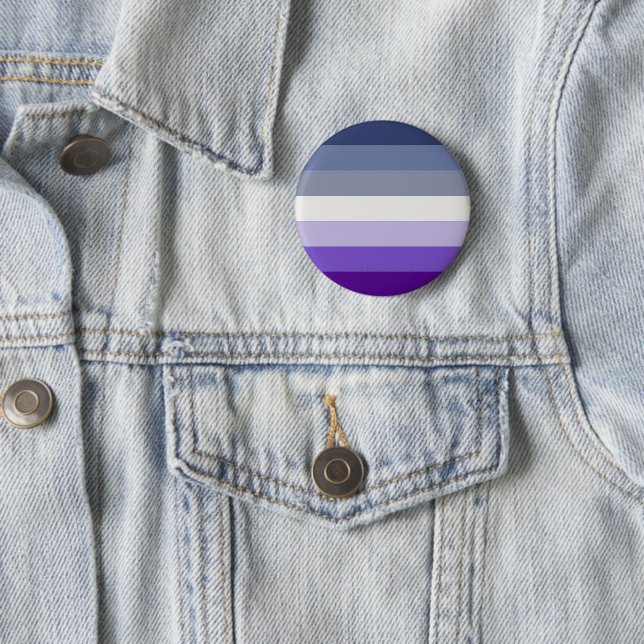 SlipperyJoe's Butch Lesbian Pride Flag Schwulenges Button (Beispiel)